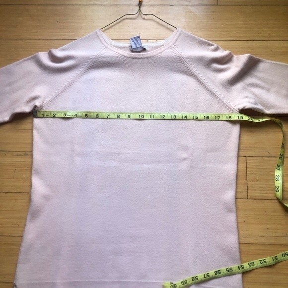 LH Sport Size S Baby Pink Crew Neck Sweater - Picture 5 of 6